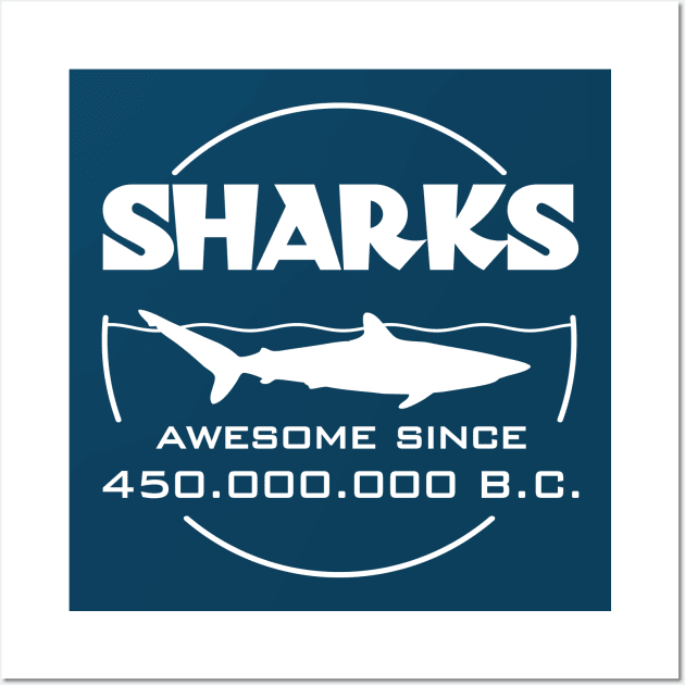 Shark Science Quote Wall Art by TMBTM